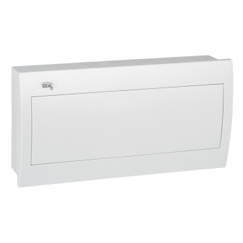 Preview: Verteiler Unterputz ABS KDB KDB-F18P 1-reihig 18 Module Sicherungskasten 23626