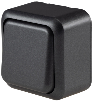 Preview: FASKO Wechselschalter Anthrazit Aufputz ChiliTec 23816