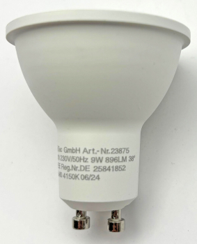 ChiliTec LED Strahler GU10 "P90" neutralweiß 896lm 9W 38° 4146K 23875