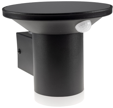 ChiliTec LED Solar Wandleuchte "SWL-AS500" IP44 3000K PIR Sensor 24002