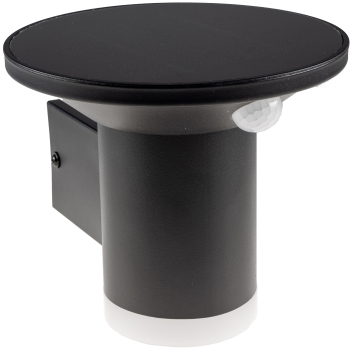 ChiliTec LED Solar Wandleuchte "SWL-AS500" IP44 3000K PIR Sensor 24002