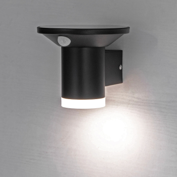 ChiliTec LED Solar Wandleuchte "SWL-AS500" IP44 3000K PIR Sensor 24002