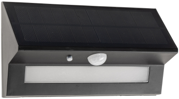 ChiliTec LED Solar Wandleuchte "SWL-AS400" IP44 PIR Bewegungsmelder 3000K 24003