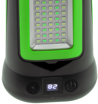 30W LED Baustrahler mit Akku "BSA-30s" Stativ 2700lm 2700K 4500K 6000K 24028