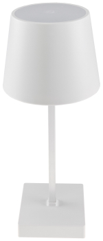 LED Akku Tischleuchte 26cm dimmbar 160Lm 1200mAh 3000K USB-C Weiß 24089