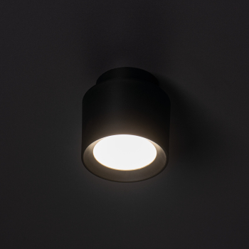Kanlux LED Deckenleuchte SONOR CCT 3000/4000/5700K Mattschwarz 6W 24365