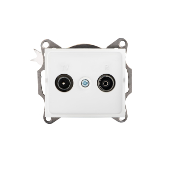 LOGI Multimedia-Enddose, TV+Radio Dose UP Weiss 25101