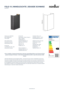 Nordlux LED Wandleuchte Fold 10 Seaside 2x3.75W IP54 Aussenleuchte schwarz 2518031203