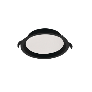 Kanlux LED Einbauleuchte TIBERI CCT 15-21W-B 3000/3500/4000K RA90 Downlight schwarz 26380