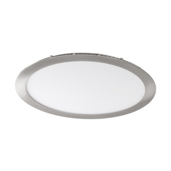 LED Panel 4000K ROUNDA V2 24W 1700Lm Downlight Nickel satiniert 27220