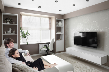 Deckenleuchte MINI BORD DLP-50-B schwarz Kanlux 28783