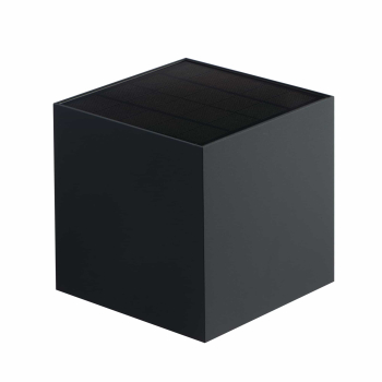 Kanlux LED Solarleuchte REKA CCT 3000/4000/6500K Mikrowellen Sensor grau 6W IP65 28997