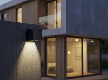 Kanlux LED Solar Wandleuchte REKA CCT 3000/4000/6500K Mikrowellen Sensor grau 3W IP65 28996