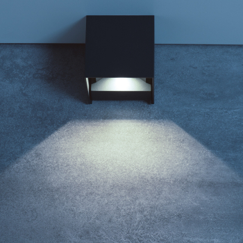 Kanlux LED Wandleuchte REKA CCT 3000/4000/6500K graphit 7W IP54 29005