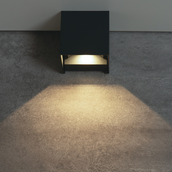 Kanlux LED Wandleuchte REKA CCT 3000/4000/6500K graphit 7W IP54 29005