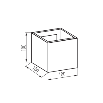 Kanlux LED Wandleuchte REKA CCT 3000/4000/6500K graphit 7W IP54 29005