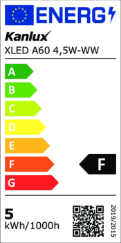 Preview: LED Lampe A60 XLED 2700K E27 4,5W Filament Leuchtmittel 470Lm warmweiss 29600