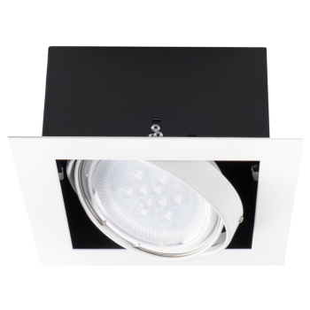 Schwenkbare MATEO Downlight ES111 weiss