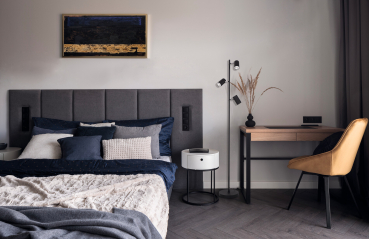 Kanlux Stehleuchte EVALO FL 3xGU10 B-SR Schwarz 35788