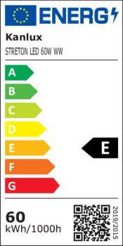 LED Strassenleuchte STRETON 60W 3000K warmweiss 7800Lm IP65 36237