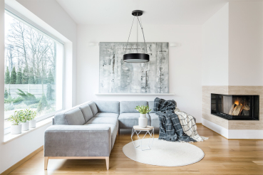 Preview: Pendelleuchte Jasmin 270 Holzleuchte schwarz wood pendant light E27 Kanlux 36505