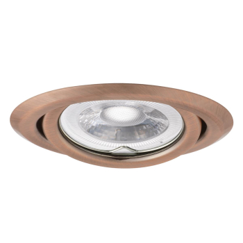 Einbau-Downlight ARGUS II CT-2115-AN Kupfer matt Stahl schwenkbar 37157