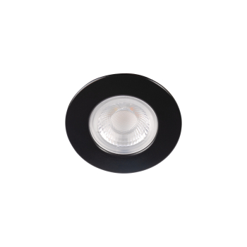 LED Einbauleuchte FIZU PRO CCT 3000/4000/6500K 5,5W IP65 schwarz Kanlux 38269