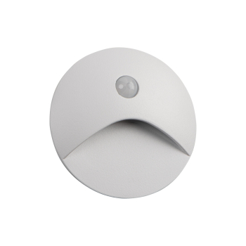 LED Wandeinbauleuchte mit Bewegungsmelder EXIN weiss 4000K IP65 rund 230V 39135