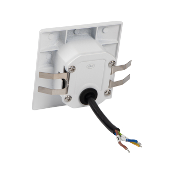 Preview: LED Treppenleuchte EXIN weiss 4000K eckig IP65 230V 39138