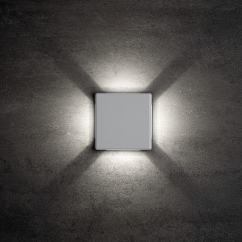 Preview: LED Wandleuchte REFAZI 4000K weiss 6W 360Lm IP54 Kanlux 39180