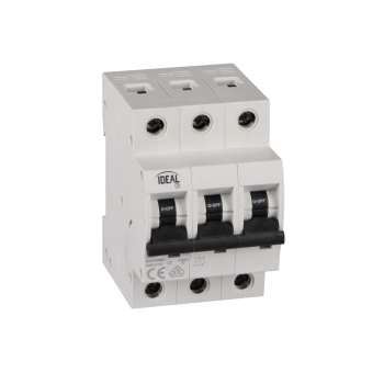 Leitungsschutzschalter Ideal KMB10 C6 3P 6A 39322