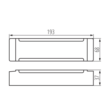 Preview: LED-Trafo TRETO IP67 24V 200W Elektronischer Transformator Kanlux 39521