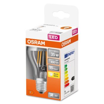 Preview: Osram LED Spiegellampe E27 4W Lampe 2700K warmweiss 400Lm