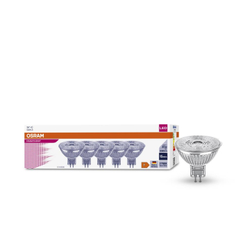 5er Pack OSRAM Parathom LED Spot MR16 2.6W GU5.3 36° 2700K warmweiss 230Lm 12V