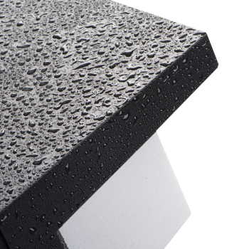 Fassadenleuchte LERTO EL E27 B schwarz IP54 Wandleuchte 45816