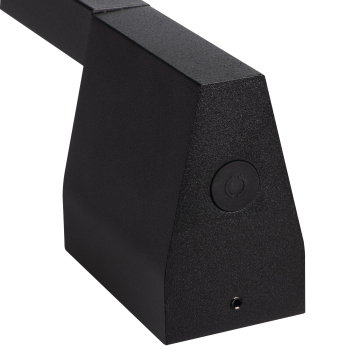 LED Wandleuchte YALTE CCT 3000/4000/6500K 90cm schwarz drehbar 8,5W IP54 Kanlux 45872