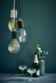 Preview: Nordlux Pendelleuchte Pendellampe SIV Pendel Marmor E27 grün