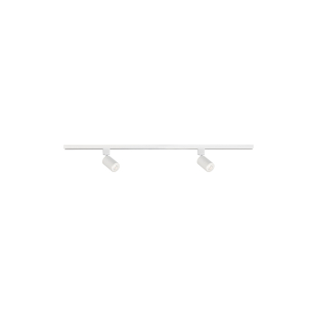 Schienenleuchte 1-Phasen Stromschiene ALTEAR SET 1M2S W 2x Spot weiss Kanlux 45921