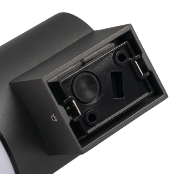 Preview: Wandleuchte STONO 15M EL SE GR anthrazit IP65 E27 PIR Sensor Kanlux 46081