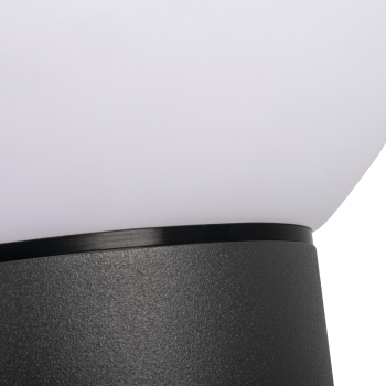 Preview: Außenleuchte STONO 15M DL GR anthrazit IP65 E27 Deckenleuchte Kanlux 46082