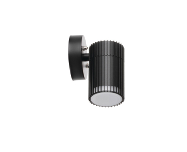 Aussenwandleuchte RADILO EL 1X B schwarz IP44 GU10 Kanlux 46200