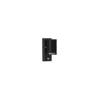 Aussenwandleuchte RADILO EL 1X SE B PIR Sensor schwarz IP44 GU10 Kanlux 46202