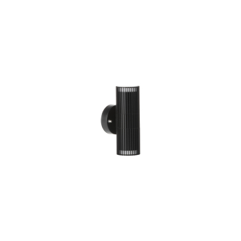Aussenwandleuchte RADILO EL 2X B schwarz IP44 GU10 Kanlux 46201