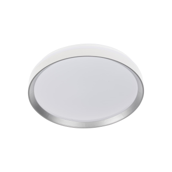 LED Deckenlampe LIXAN CCT 3000-6500K FB dimmbar Ø385 weiß / silber Kanlux 46280