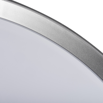 LED Deckenlampe LIXAN CCT 3000-6500K FB dimmbar Ø385 weiß / silber Kanlux 46280