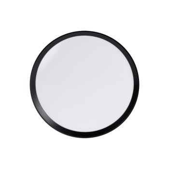 Preview: LED Deckenleuchte LIXAN CCT 3000-6500K FB dimmbar Ø385 weiß / schwarz Kanlux 46281