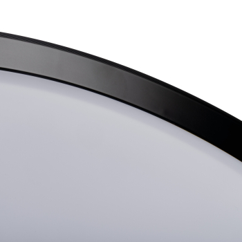 Kanlux LED Deckenlampe LIXAN XL CCT 3000-6500K FB dimmbar Ø485 weiß/schwarz 46283