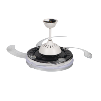Kanlux LED Deckenleuchte PLAVE INB49 CCT 3000/4000/6500K FB Ø490 mit Ventilator 46372