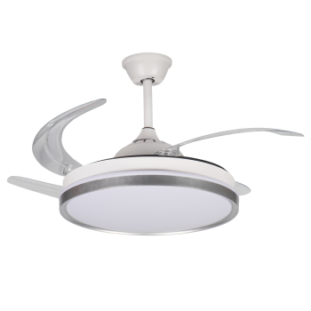 Kanlux LED Deckenleuchte PLAVE INB49 CCT 3000/4000/6500K FB Ø490 mit Ventilator 46372