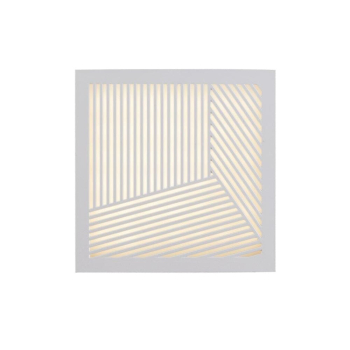 Nordlux LED Aussenleuchte Maze Straight weiss 10W IP44 700Lm 3000K Wandleuchte